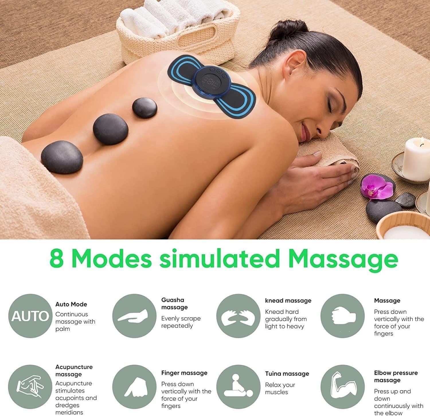 Mini Massager with 8 Modes for Men and Women