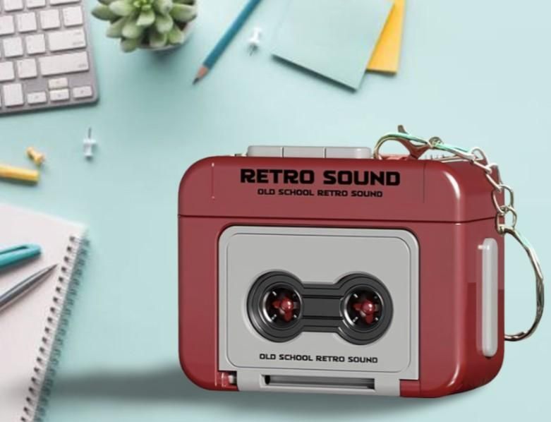 Retro Sound Mini Keychain