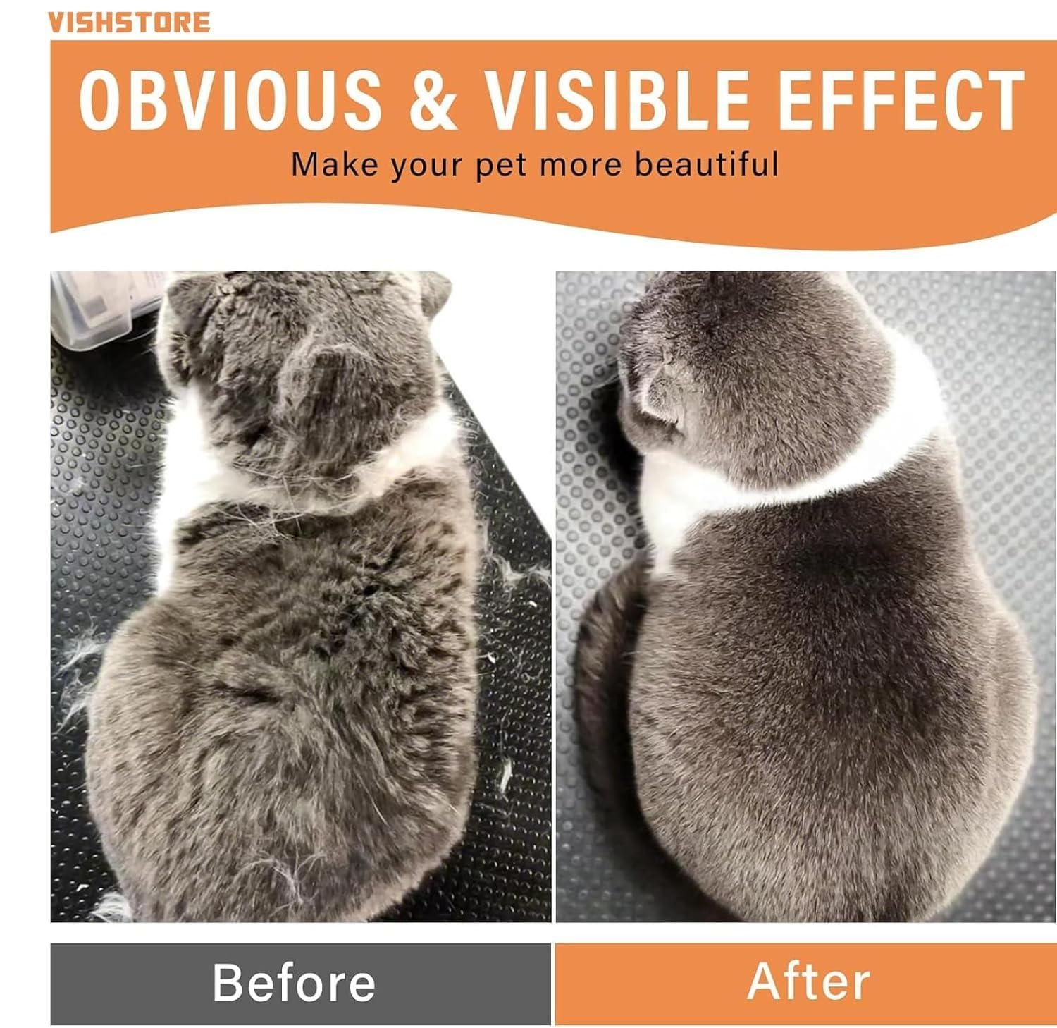 4-in-1 Cat & Dog Grooming Mist Steam Brush